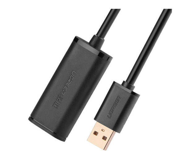 UGREEN Kabel przedłużający USB 2.0 US121 aktywny 5m czarny - 1489087 - zdjęcie 2